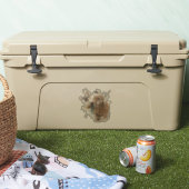 Sticker Beau plateau avec faisans, Art (Glacière)