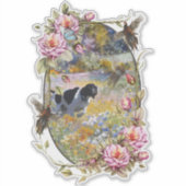 Sticker Beau pointeur avec faisans (Devant)