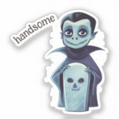 Sticker Beau Vampire (Recto)