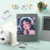 Sticker Beauté au Clair de Lune (Couverture iPad)