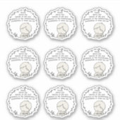 Sticker Beauté de la vie (Devant)