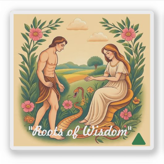 Sticker "Beauté Divine cachée" (Devant)