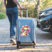 Sticker Beauté tropicale rétro (Valise Insitu)