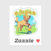 Sticker beautiful design humor (Feuille)