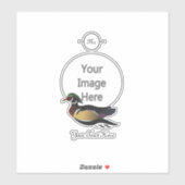 Sticker Beautiful Duck (Feuille)