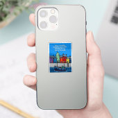 Sticker Beautifully Unrepeatable Inspirational Coastal (Téléphone)