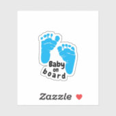 Sticker Bébé à bord (Feuille)