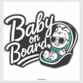 Sticker Bébé à bord (Feuille)