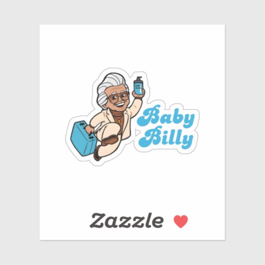 Sticker Bébé Billy (Feuille)