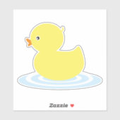 Sticker Bébé Canard mou Jaune (Feuille)