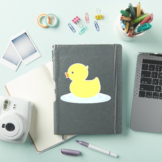 Sticker Bébé Canard mou Jaune (Couverture iPad)