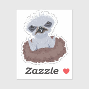 Sticker Bébé d'aigle à tête blanche
