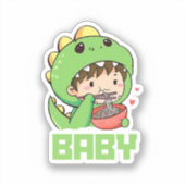 Sticker bébé godzilla (Recto)