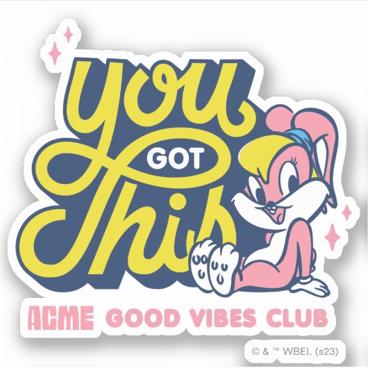 Sticker Bébé Lola Bunny - Vous Avez Ça (Devant)