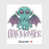 Sticker Bébé mignon Cthulhu Petit Monstre (Feuille)