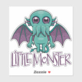 Sticker Bébé mignon Cthulhu Petit Monstre (Feuille)