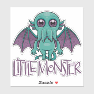 Sticker Bébé mignon Cthulhu Petit Monstre