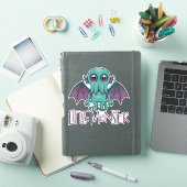 Sticker Bébé mignon Cthulhu Petit Monstre (Couverture iPad)