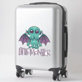 Sticker Bébé mignon Cthulhu Petit Monstre (Sur valise)