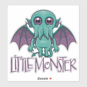 Sticker Bébé mignon Cthulhu Petit Monstre