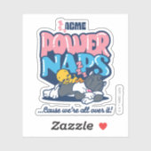 Sticker Bébé TWEETY™ & SYLVESTER™ Power Naps (Feuille)