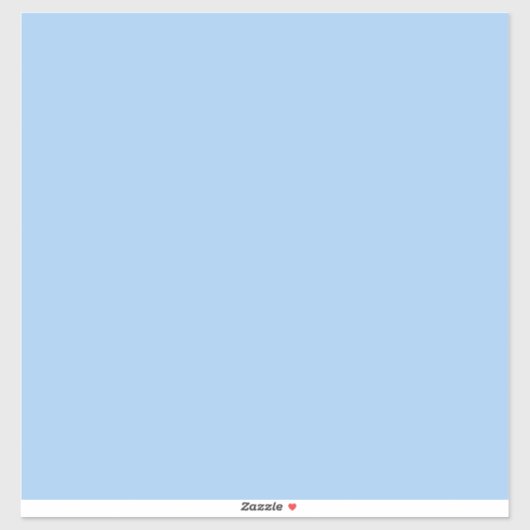 Sticker Bébé yeux bleus (couleur solide) (Feuille)