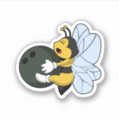 Sticker Bee at Bowling (Devant)