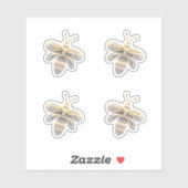 Sticker Bee Bumblebee (Feuille)