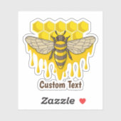 Sticker Bee Hive (Feuille)