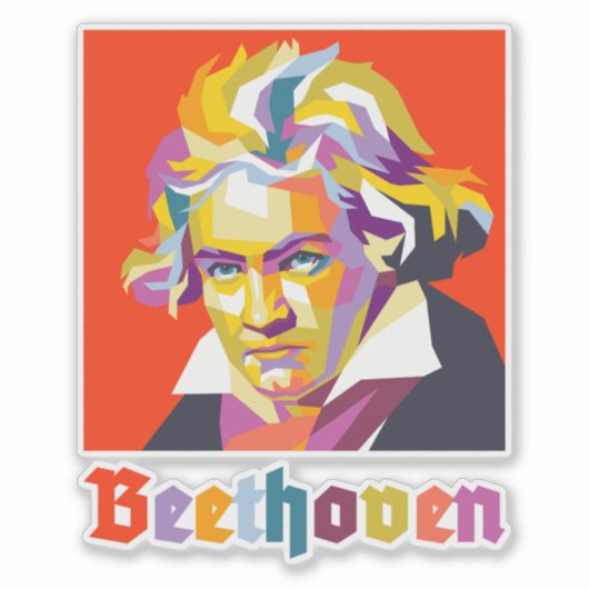 Sticker Beethoven 2 (Devant)