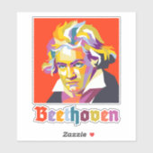 Sticker Beethoven 2 (Feuille)