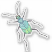 Sticker Beetle de Tigre Bleu (Devant)