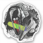 Sticker Beetlejus | Adam & Barbara Scary (Devant)