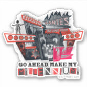 Sticker Beetlejus | Aller de l'avant faire mon millénaire (Devant)