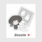 Sticker Beetlejus | Chibi Lydia Ghost Photography (Feuille)