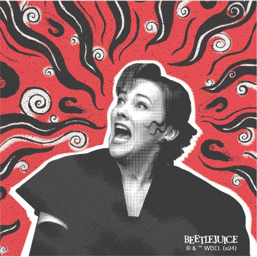 Sticker Beetlejus | Delia Deetz (Devant)