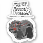 Sticker Beetlejus | Manuel pour les personnes récemment dé (Devant)