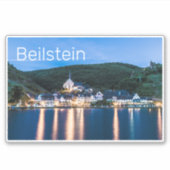 Sticker Beilstein Moselle Rhénanie-Palatinat Allemagne (Devant)