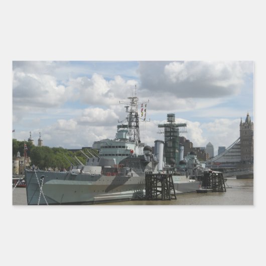 Sticker Belfast HMS (Devant)