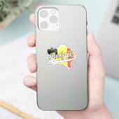 Sticker Belgique (Téléphone)
