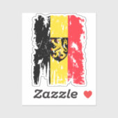 Sticker Belgique (Feuille)