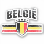 Sticker Belgique (Recto)