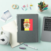 Sticker Belgium Flag & COA (Couverture iPad)