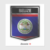 Sticker Belize (Feuille)