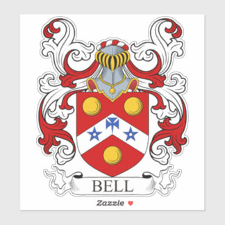 Sticker Bell Family Crest