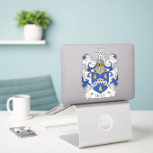 Sticker Bell Family Crest (Ordinateur portable sur le bureau)