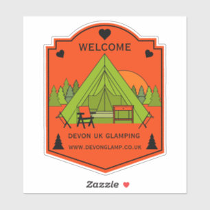 Sticker Bell Tent Glamping