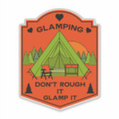 Sticker Bell Tent Glamping (Devant)