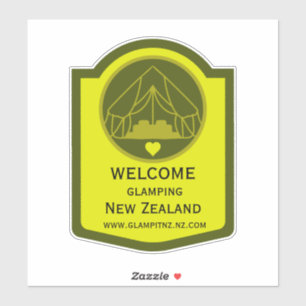 Sticker Bell Tent Glamping