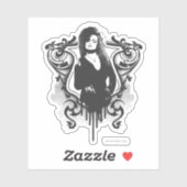 Sticker Bellatrix Lestrange Dark Arts Design (Feuille)
